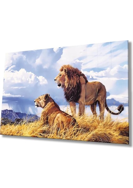 Marsilyan- Aslan Cam Tablo
