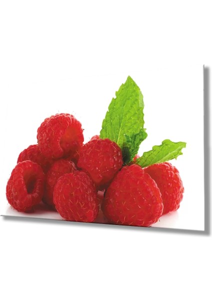 Marsilyan- Kırmızı Meyve Cam Tablo Red Fruit