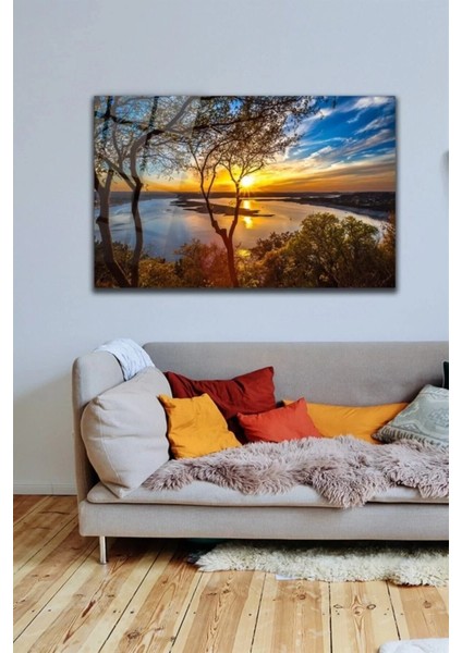 Manzara Cam Tablo Duvar Dekarasyonu,ev Dekorasyon,duvar Tablosu,ev Hediyesi