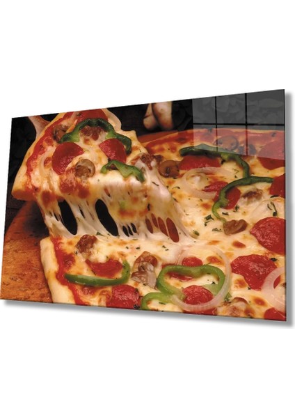 Marsilyan- Pizza Cam Tablo Pizza