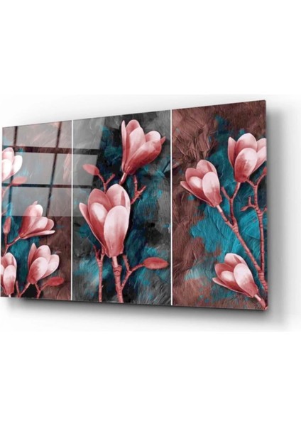 Marsilyan- Çiçekler Cam Tablo