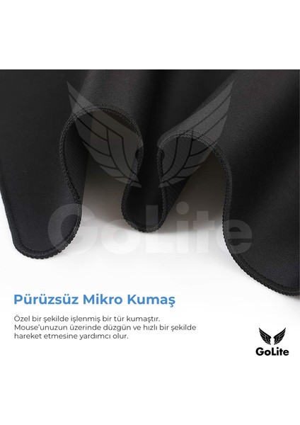 Premium - 90x40cm Dikişli Speed Kauçuk Siyah Gaming Mouse Pad Oyuncu Büyük Boy Mousepad Fare Altlığı