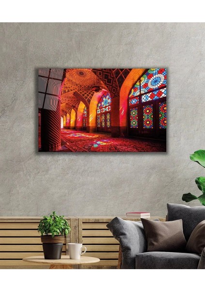 Marsilyan- Renki Camlı Bina Cam Tablo Colorful fiyatları