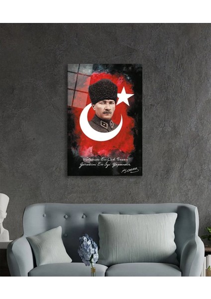 Vatanını En Çok Seven Görevini En Iyi Yapandır Atatürk Türk Bayrağı modelleri