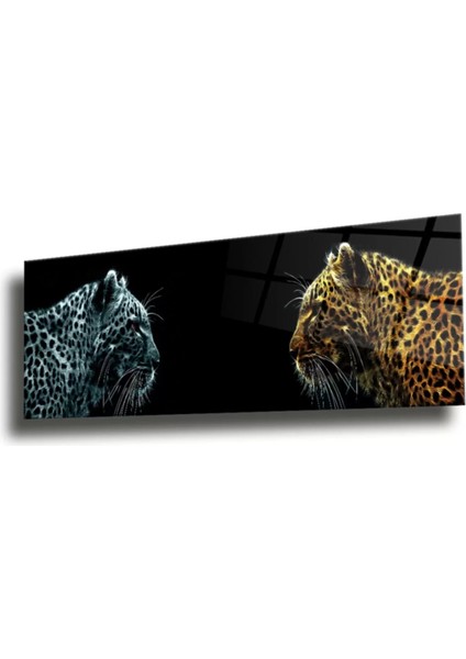 Leopanter Cam Tablo,dekoratif Duvar Dekorasyonu fiyatları