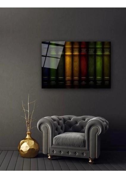 Kitaplar Cam Tablo modelleri