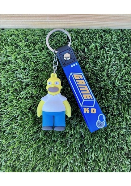 The Simpsons Silikon Anahtarlık