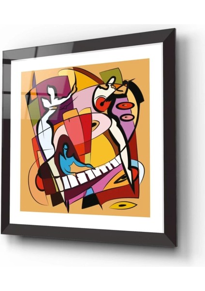 Marsilyan- Soyut Desenler Cam Tablo fiyatları