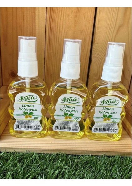 Limon Kolonyası Sprey 50 cc x 3 Adet