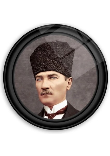 Atatürk Yuvarlak Cam Tablo fiyatları