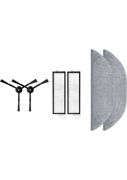 Roborock S8 Maxv Ultra / S8MAX Ultra Uyumlu Yedek Set