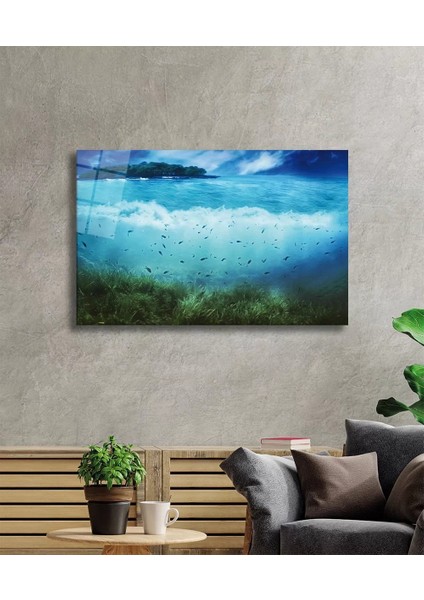 Marsilyan- Sualtı Cam Tablo Marine Life fiyatları