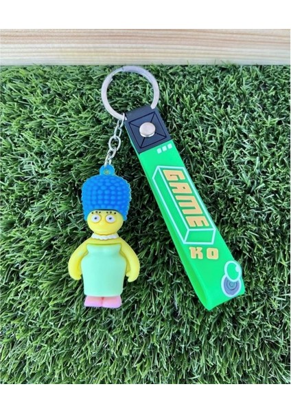 The Simpsons Silikon Anahtarlık