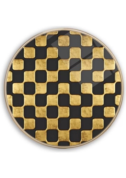 Gold Desen Yuvarlak Cam Tablo fiyatları