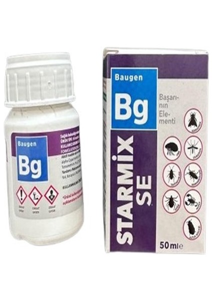 Asyem Pompa 2 Lt + Starmix 50 ml (Hamam Böçeği ,tahta Kurusu ,pire, Haşere ve Kene Öldürücü)