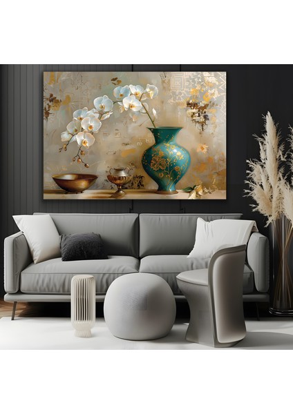 Vazodaki Çiçek Kanvas Tablo fiyatları