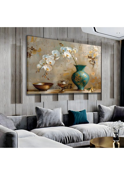 Vazodaki Çiçek Kanvas Tablo fırsatları