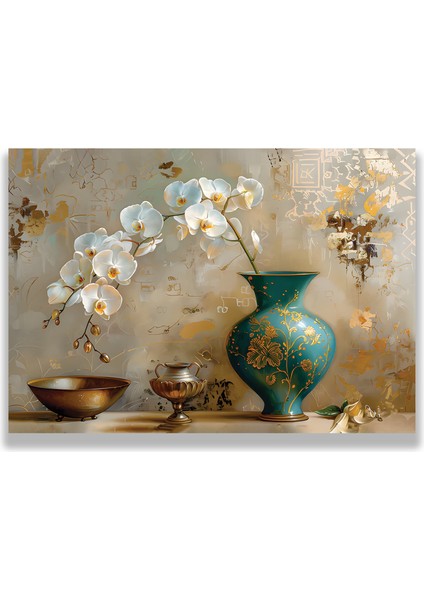 Vazodaki Çiçek Kanvas Tablo indirimleri