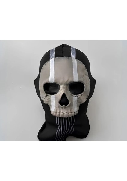 Call Of Duty Modern Warfare Ghost Maskesi Cod Ghost Mask Full Set Kar Maskesi Dahil