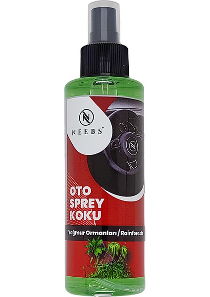 Oto Koku Yağmur Ormanları Rainforests Kokusu Oto Parfüm Sprey Araç Kokusu 150 ml