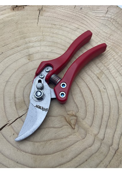 Bağ Bahçe Budama Makası Profesyonel Sera Narenciye Elma Makası Plastik Saplı Kilit Mekanizmalı Makas