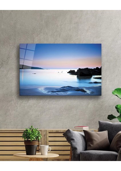 Marsilyan- Mavi Manzara Cam Tablo fiyatları