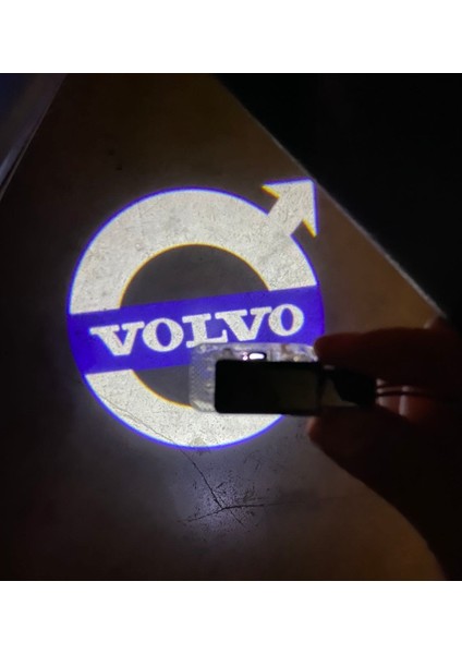 Volvo ile Uyumlu Kapı Altı Aydınlatma Volvo Logolu XC90 S60 S90 V60