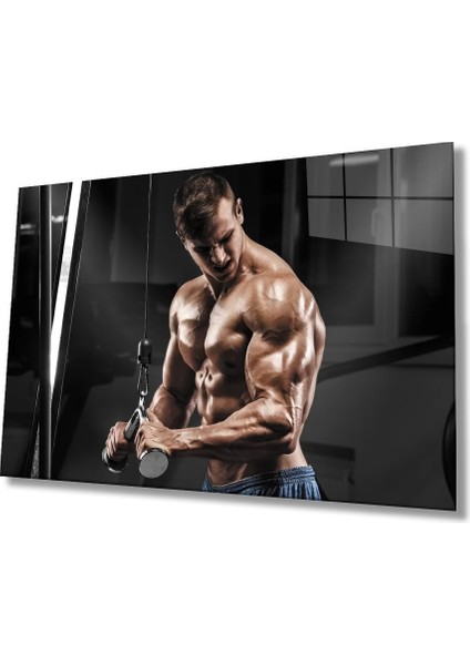 Marsilyan- Spor Fıtnes Cam Tablo Sports Fitness