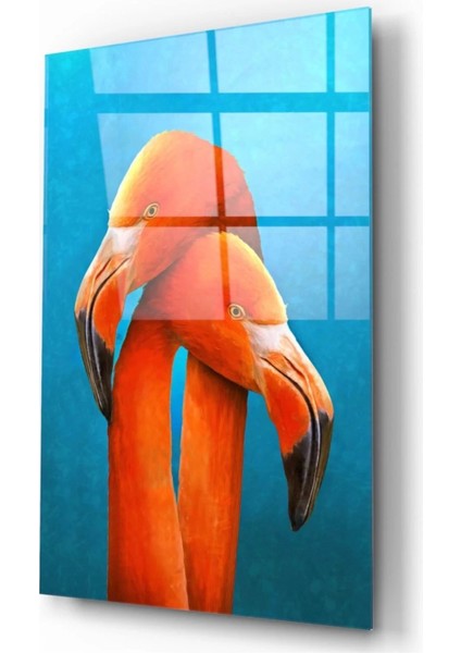 Marsilyan- Flamingolar Cam Tablo