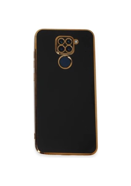Asmobıle Şanzelize Serisi Redmi Note 9 Uyumlu Lüks Silikon Kılıf - Darbeye Dayanıklı, Şık ve Ince Tasarım“altın Detaylı” “zarif Tasarım” “günlük Kullanım Için Ideal”