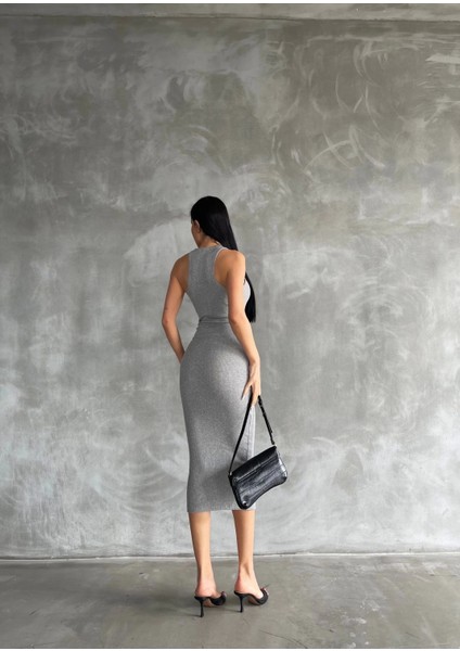 Halter Elbise