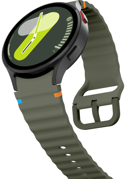 Samsung Galaxy Watch 4/5/6/7/fe/40/40/44 Classic 42/43/46/47MM Uyumlu Kordon Terleme Yaptırmaz Silikon fiyatları