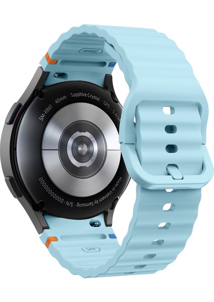 Samsung Galaxy Watch 4/5/6/7/fe/40/40/44 Classic 42/43/46/47MM Uyumlu Kordon Terleme Yaptırmaz Silikon indirimleri