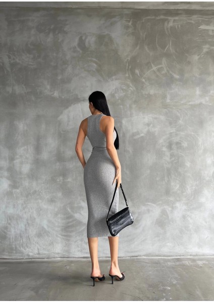 Halter Elbise