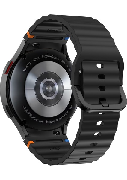 Samsung Galaxy Watch 4/5/6/7/fe/40/40/44 Classic 42/43/46/47MM Uyumlu Kordon Terleme Yaptırmaz Silikon indirimleri