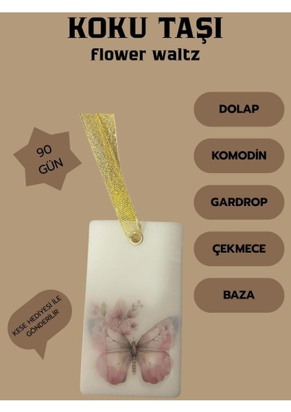 Çiçek Resimli Koku Taşı modelleri