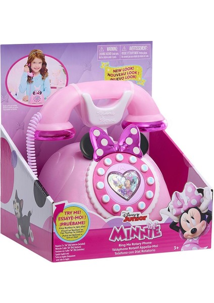 MCN39000 Minnie Sesli ve Işıklı Nostaljik Telefon