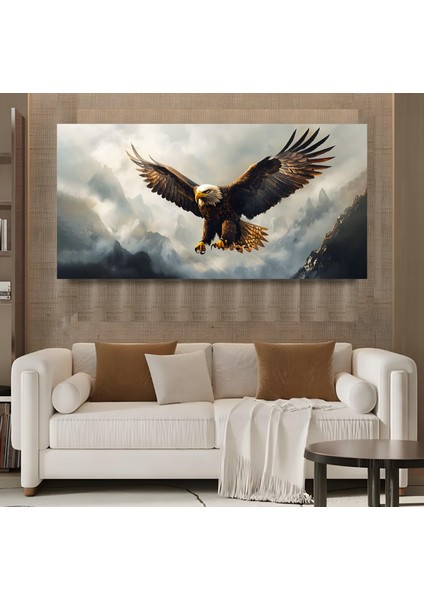 Kartal Panoramik Kanvas Tablo modelleri