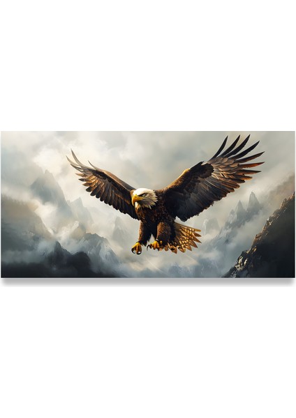 Kartal Panoramik Kanvas Tablo indirimleri