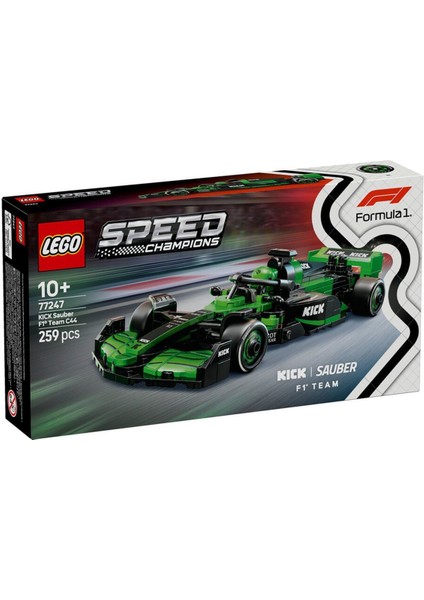 77247 LEGO Speed Champ.kıck Sauber F1 Team C44 Yarış Arabası 259 Parça +10 Yaş