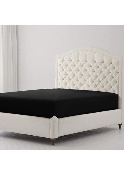 Lastikli %100 Pamuk Penye Çarşaf Tek Kişilik