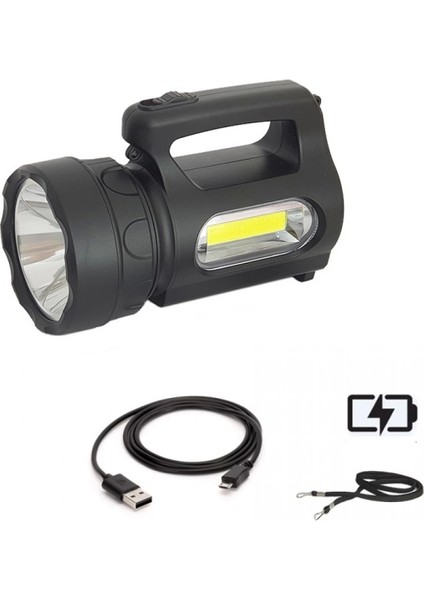 900 Lümen Ultra Güçlü El Feneri Watton WT-613