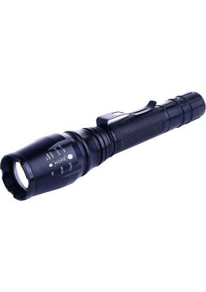 Profesyonel Tx6 Şarjlı Zoomlu El Feneri Watton WT-241
