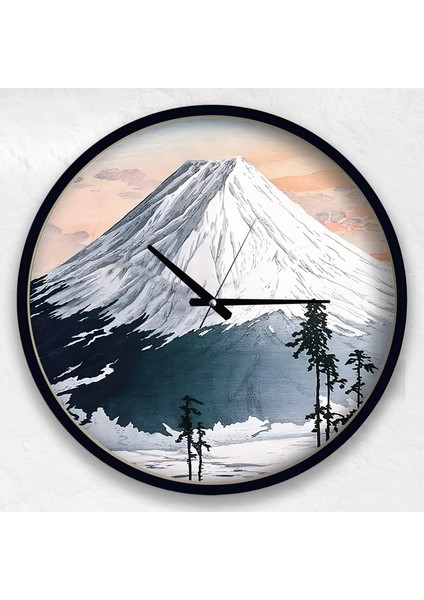 Katsuyama Neighborhood 60 cm Ahşap Duvar Saati