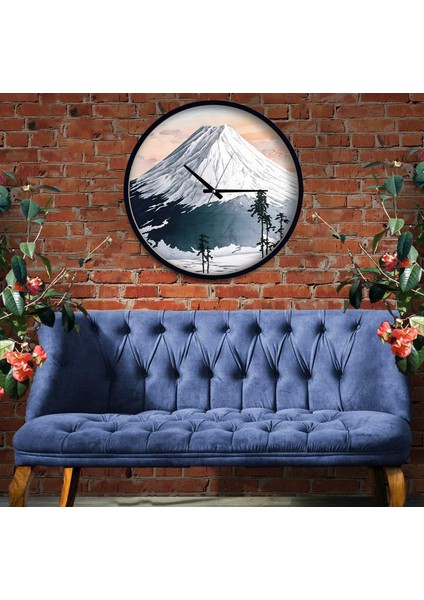 Katsuyama Neighborhood 60 cm Ahşap Duvar Saati fırsatları