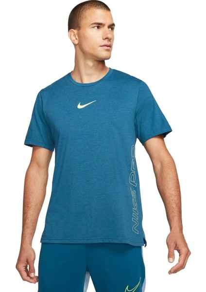 Pro Blue Training Neon Graphic Dri-Fit T-Shirt DR8772-476-476 fırsatları