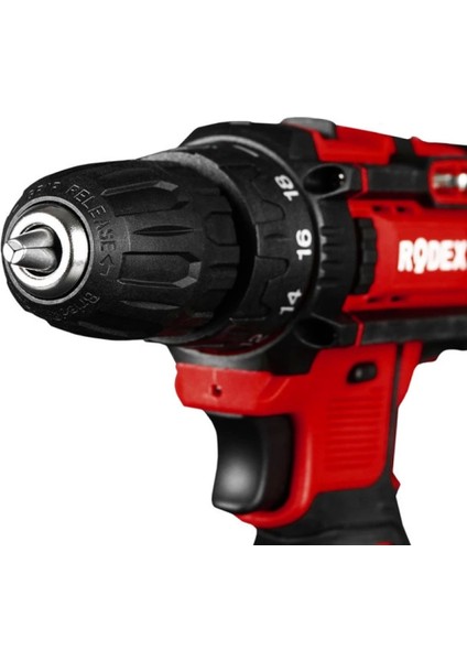 Şarjlı Matkap 12V Tek Akü RDX3320