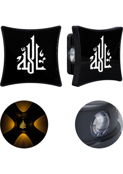 3000K Allah Dekoratif LED Duvar Aplik (4887)