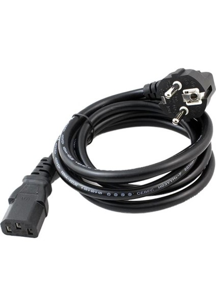 C7 Power 3 x 1 mm 1.8 Metre Lüks Bilgisayar Power Kablo (SL-P318) (4887)