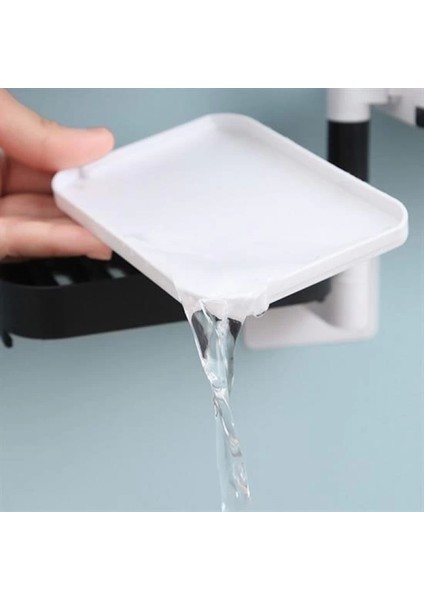 Çoklu Sabun Tutucu Fonksiyonel Banyo Sabunluk (4887)